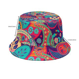 Paisley (Allover Bucket Hat)-Allover Bucket Hat-Swish Embassy