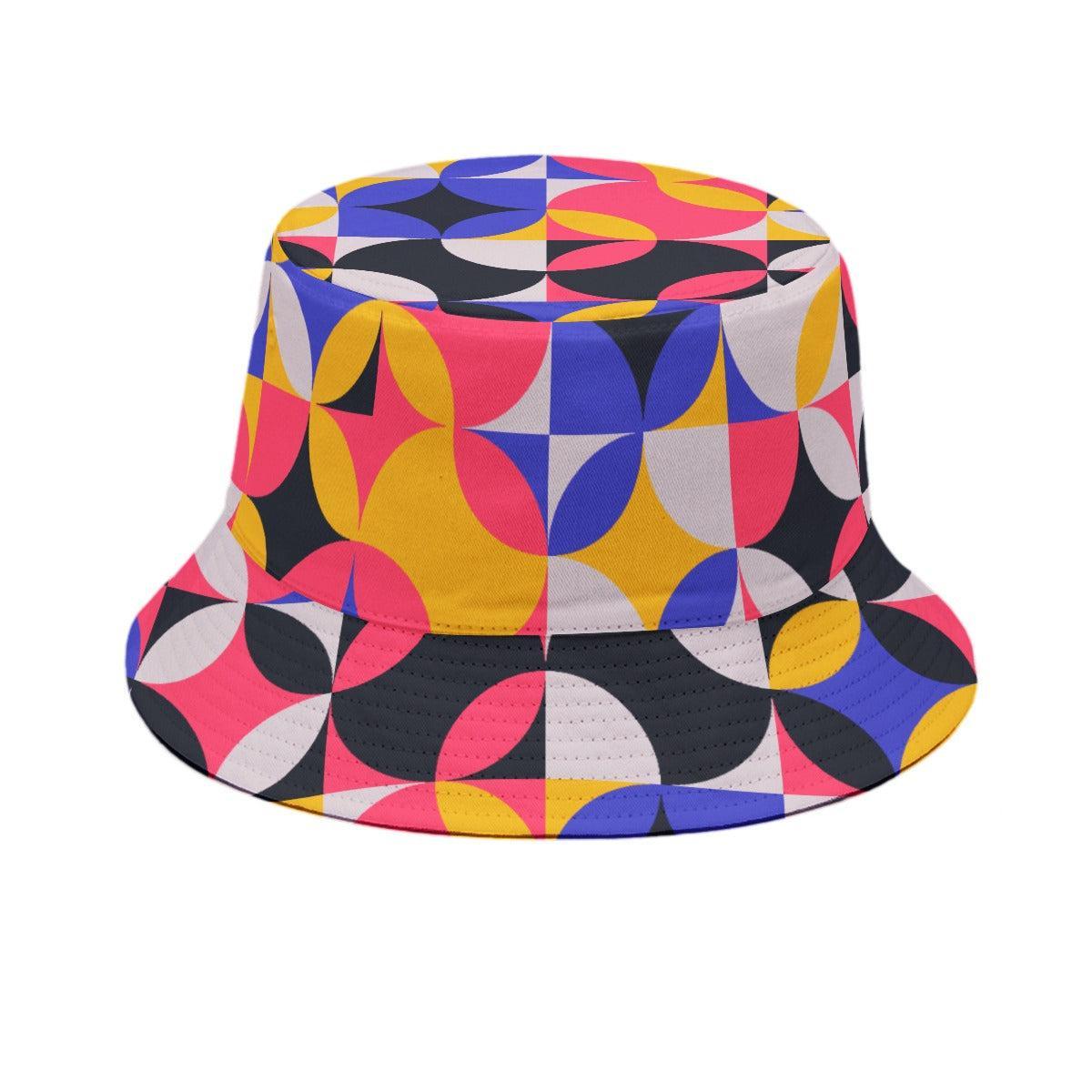Palm Spring (Allover Bucket Hat)-Allover Bucket Hat-Swish Embassy