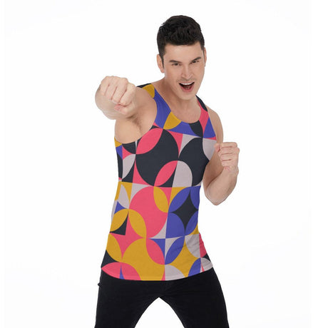 Palm Springs (Allover Tank Top)-Allover Tank Top-Swish Embassy