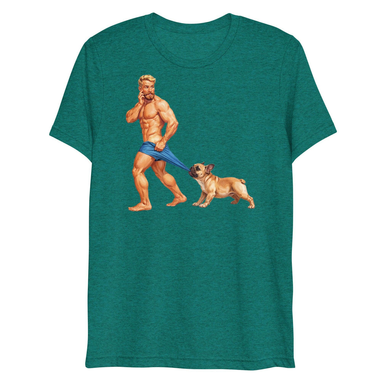 Pardon my Frenchie (Triblend)-Triblend T-Shirt-Swish Embassy