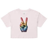 Peace and Pride (Crop Top)-Crop Top-Swish Embassy