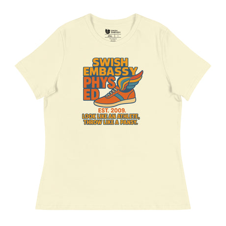 Phys Ed (Women's Relaxed T-Shirt)-Women's T-Shirts-Swish Embassy