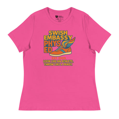 Phys Ed (Women's Relaxed T-Shirt)-Women's T-Shirts-Swish Embassy