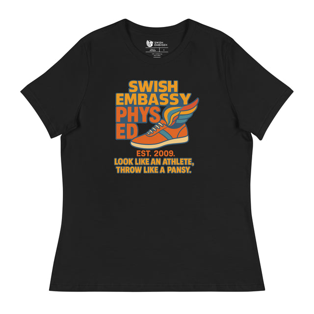 Phys Ed (Women's Relaxed T-Shirt)-Women's T-Shirts-Swish Embassy