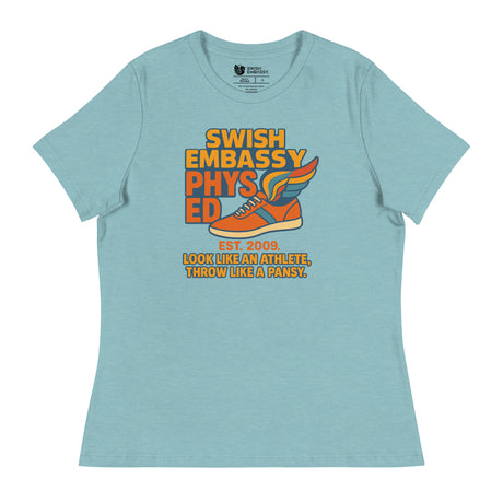 Phys Ed (Women's Relaxed T-Shirt)-Women's T-Shirts-Swish Embassy