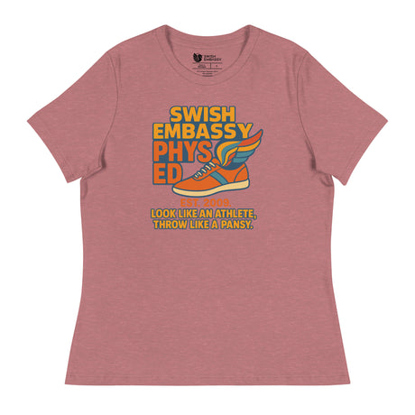 Phys Ed (Women's Relaxed T-Shirt)-Women's T-Shirts-Swish Embassy
