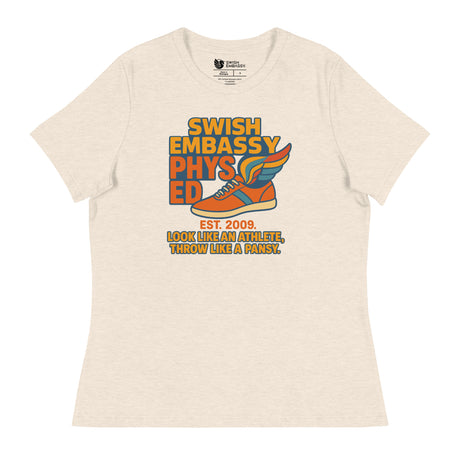 Phys Ed (Women's Relaxed T-Shirt)-Women's T-Shirts-Swish Embassy