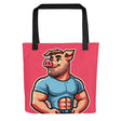 Pig Daddy (Tote bag)-Bags-Swish Embassy