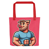 Pig Daddy (Tote bag)-Bags-Swish Embassy