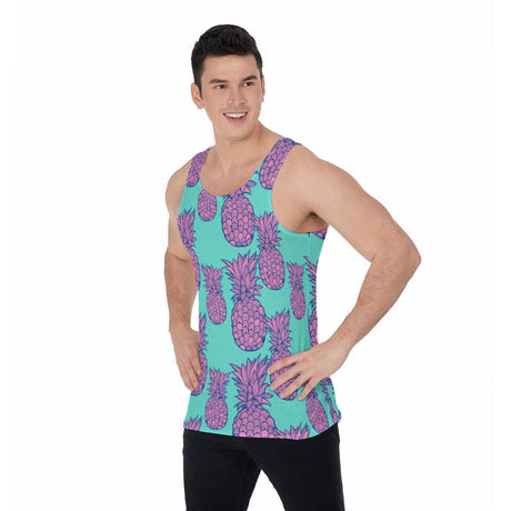 Pineapple Princess (Allover Tank Top)-Allover Tank Top-Swish Embassy