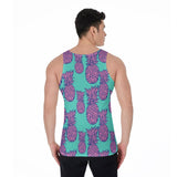 Pineapple Princess (Allover Tank Top)-Allover Tank Top-Swish Embassy