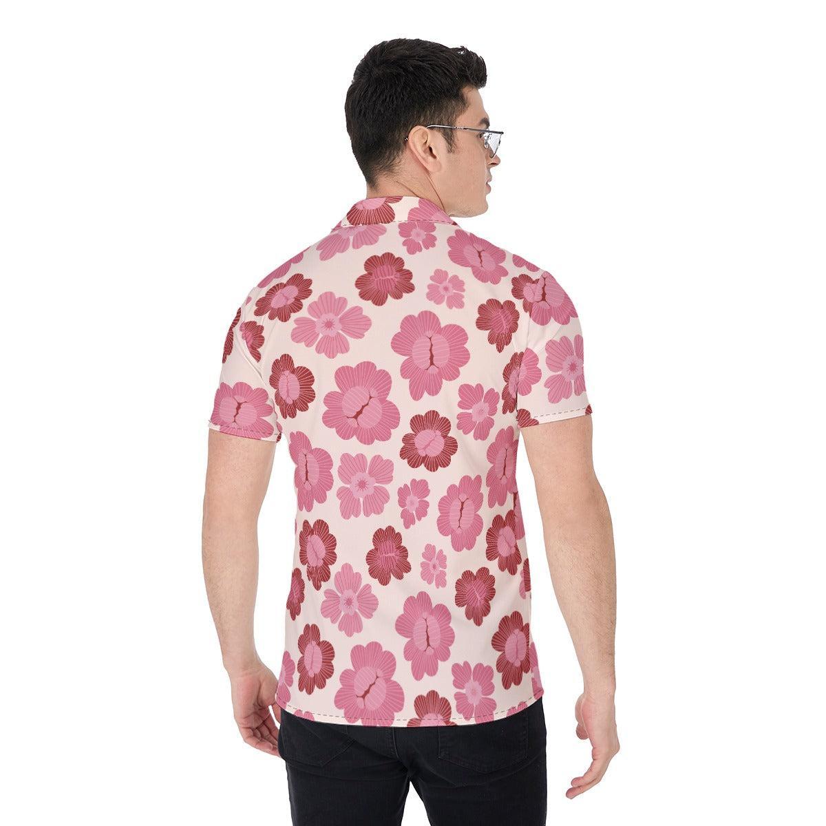 Pink Muse (Button Shirt)-Button Shirt-Swish Embassy