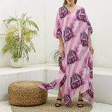 Pink Pony Club (Kaftan)-Kaftan-Swish Embassy