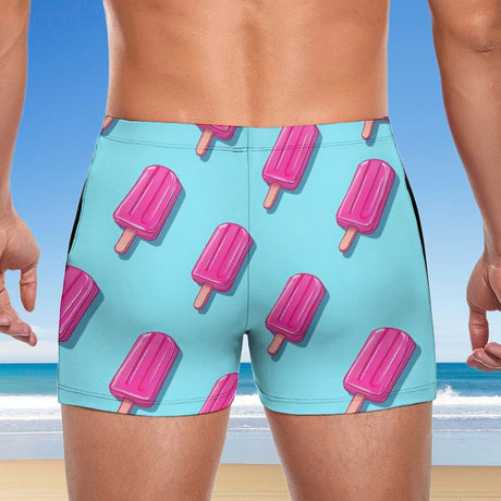 Pink Popsicle (Square Cut Trunks)-Square Cut Trunks-Swish Embassy