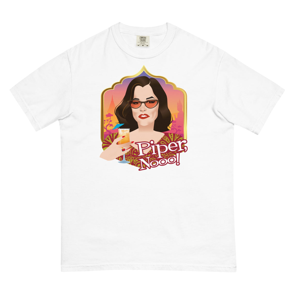 Piper, Nooo! (Boxy Tee)-Boxy T-Shirt-Swish Embassy