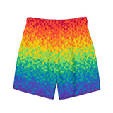 Pixel Perfect Pride (Swim Trunks)-Swim Trunks-Swish Embassy