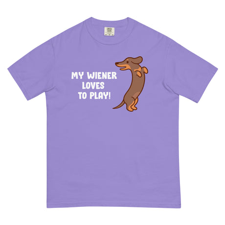 Playful Wiener (Boxy Tee)-Boxy T-Shirt-Swish Embassy