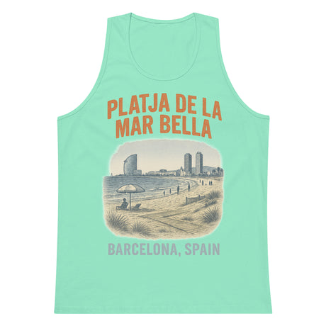 Playja de la Mar Bella (Tank Top)-Tank Top (Staging)-Swish Embassy