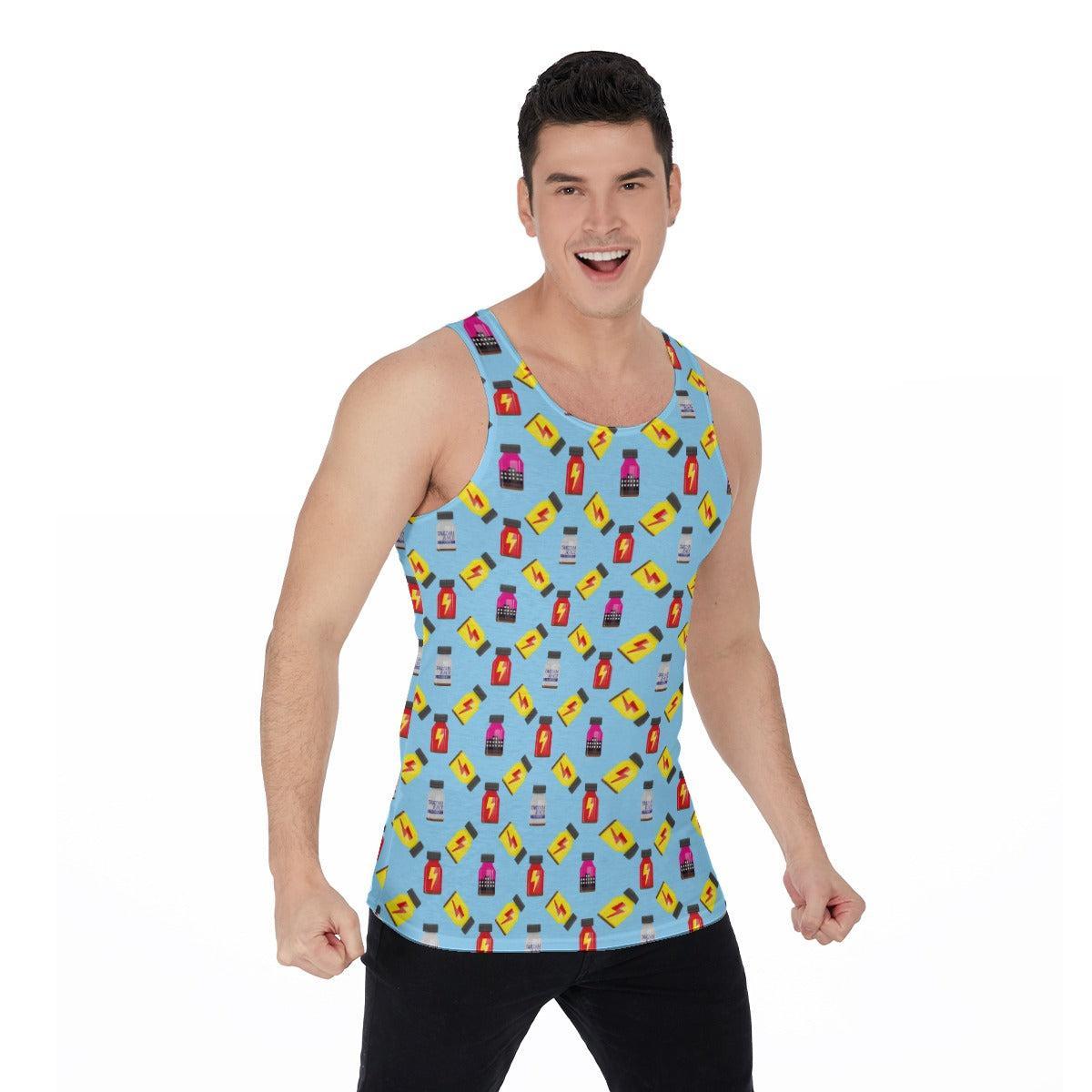 Poppers (Allover Tank Top)-Allover Tank Top-Swish Embassy