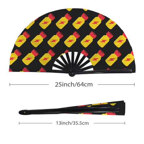 Poppers (Folding Clack Fan)-Folding Fans-Swish Embassy