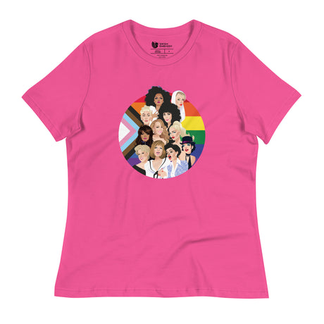 Pride Divas (Women's Relaxed T-Shirt)-Women's T-Shirts-Swish Embassy