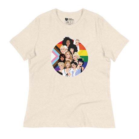 Pride Divas (Women's Relaxed T-Shirt)-Women's T-Shirts-Swish Embassy