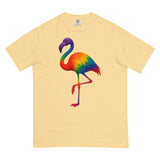 Pride Flamingo (Boxy Tee)-Boxy T-Shirt-Swish Embassy