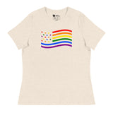 Pride in the USA (Women's Relaxed T-Shirt)-Women's T-Shirts-Swish Embassy