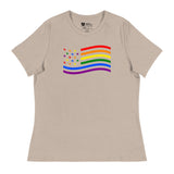 Pride in the USA (Women's Relaxed T-Shirt)-Women's T-Shirts-Swish Embassy