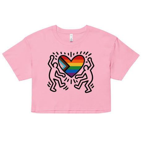 Progress Pride Figures (Crop Top)-Crop Top-Swish Embassy