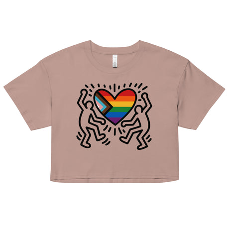 Progress Pride Figures (Crop Top)-Crop Top-Swish Embassy