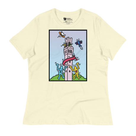 PTown Monument (Women's Relaxed T-Shirt)-Women's T-Shirts-Swish Embassy