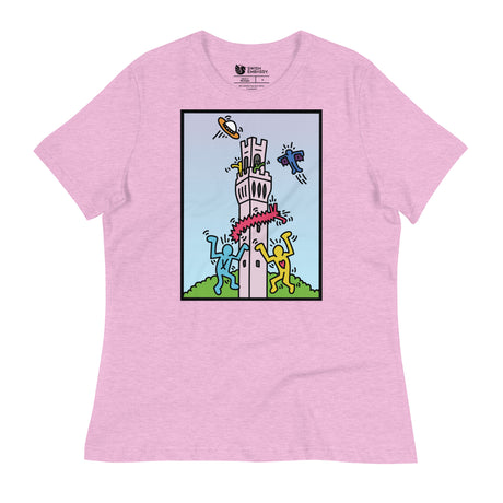 PTown Monument (Women's Relaxed T-Shirt)-Women's T-Shirts-Swish Embassy