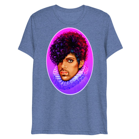 Purple Ruffles (Triblend)-Triblend T-Shirt-Swish Embassy
