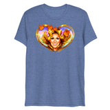 Queen of Hearts and High Notes (Triblend)-Triblend T-Shirt-Swish Embassy
