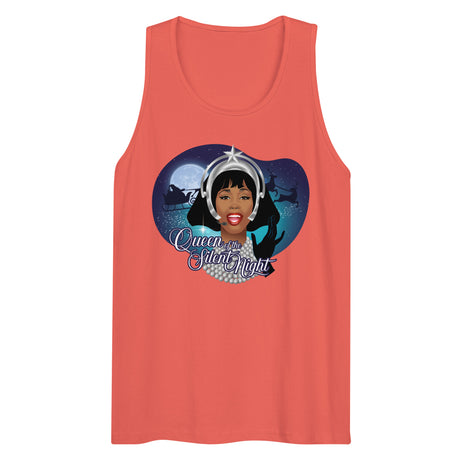 Queen of the Silent Night (Tank top)-Christmas Tank Tops-Swish Embassy