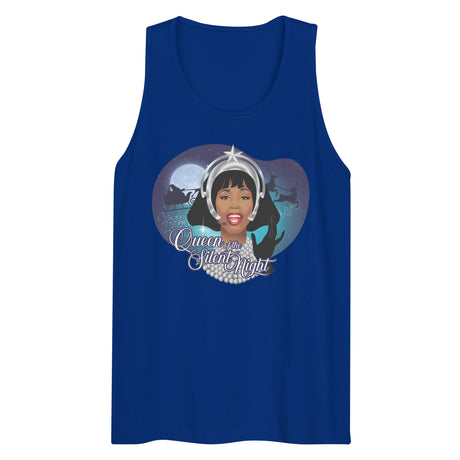 Queen of the Silent Night (Tank top)-Christmas Tank Tops-Swish Embassy