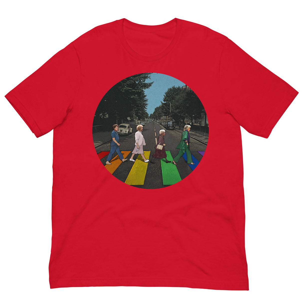 Rainbow Crossing Girls-T-Shirts-Swish Embassy