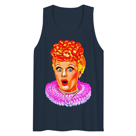 Red Hair Don’t Care (Tank Top)-Tank Top-Swish Embassy