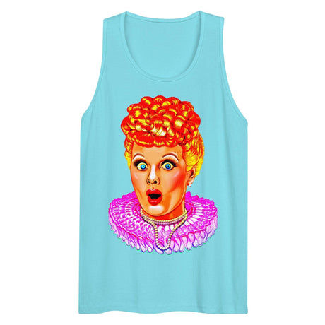 Red Hair Don’t Care (Tank Top)-Tank Top-Swish Embassy
