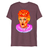 Red Hair Don’t Care (Triblend)-Triblend T-Shirt-Swish Embassy