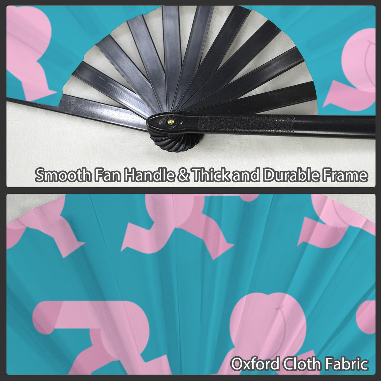 Running Start (Folding Clack Fan)-Folding Fans-Swish Embassy