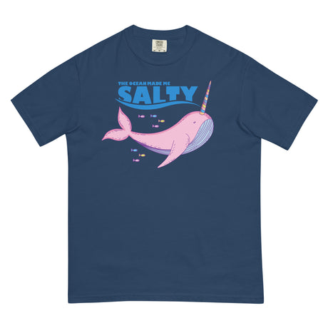 Salty Narwhal (Boxy Tee)-Boxy T-Shirt-Swish Embassy