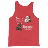 Santa in the Streets (Tank Top)-Christmas Tank Tops-Swish Embassy