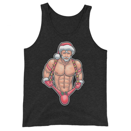 Santa's Packing (Tank Top)-Christmas Tank Tops-Swish Embassy