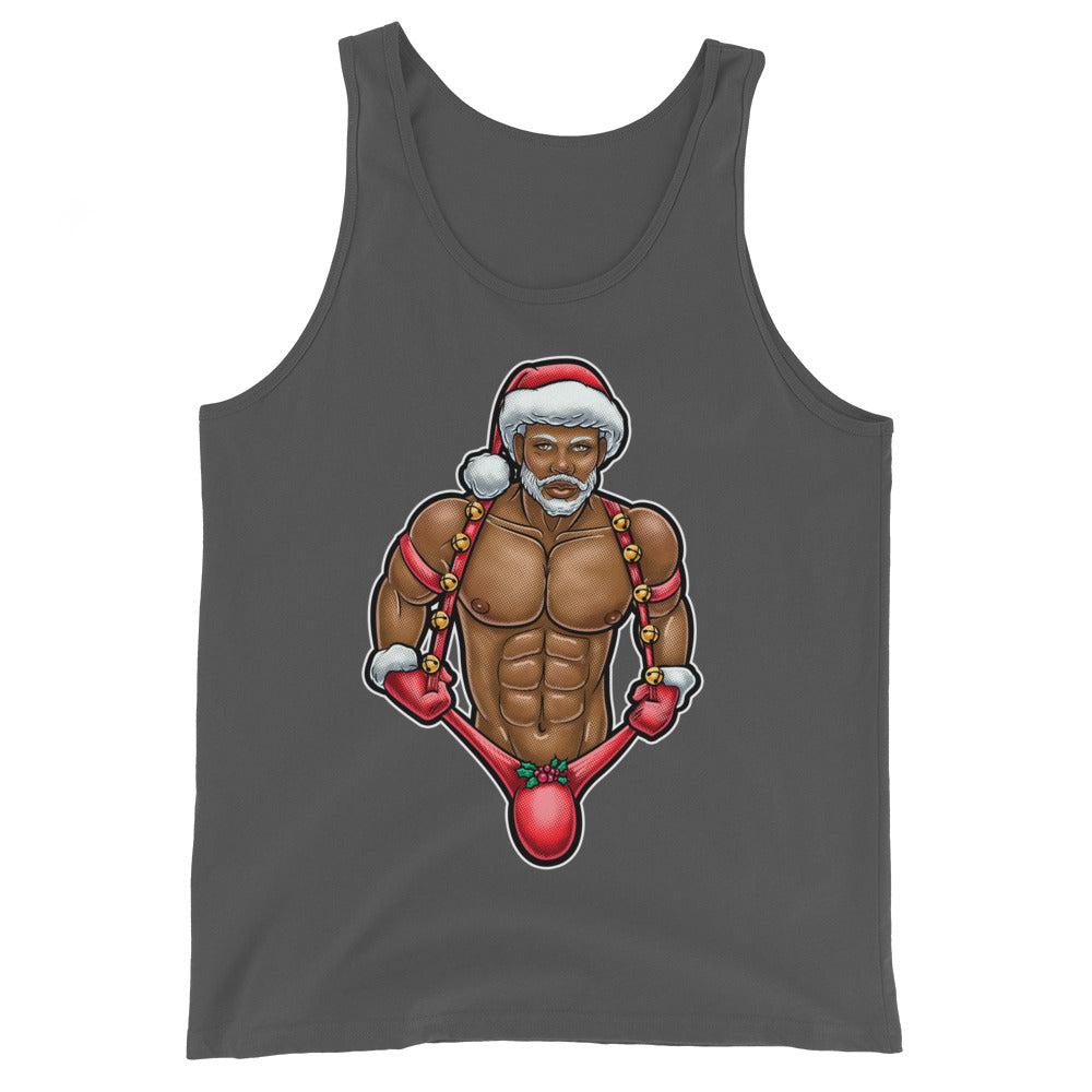 Santa's Packing Too (Tank Top)-Christmas Tank Tops-Swish Embassy