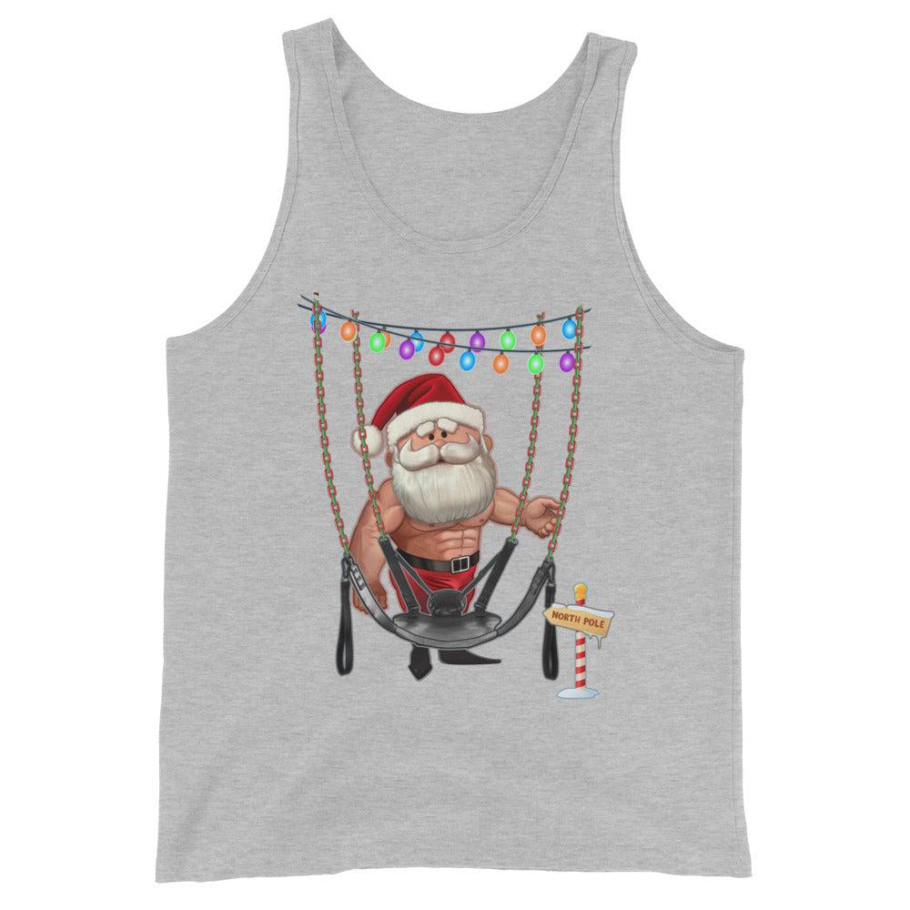 Santa's Sleigh (Tank Top)-Christmas Tank Tops-Swish Embassy