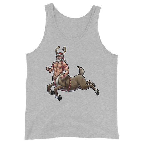 Santaur (Tank Top)-Christmas Tank Tops-Swish Embassy