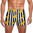 Striped Banana (Square Cut Trunks)-Square Cut Trunks-Swish Embassy
