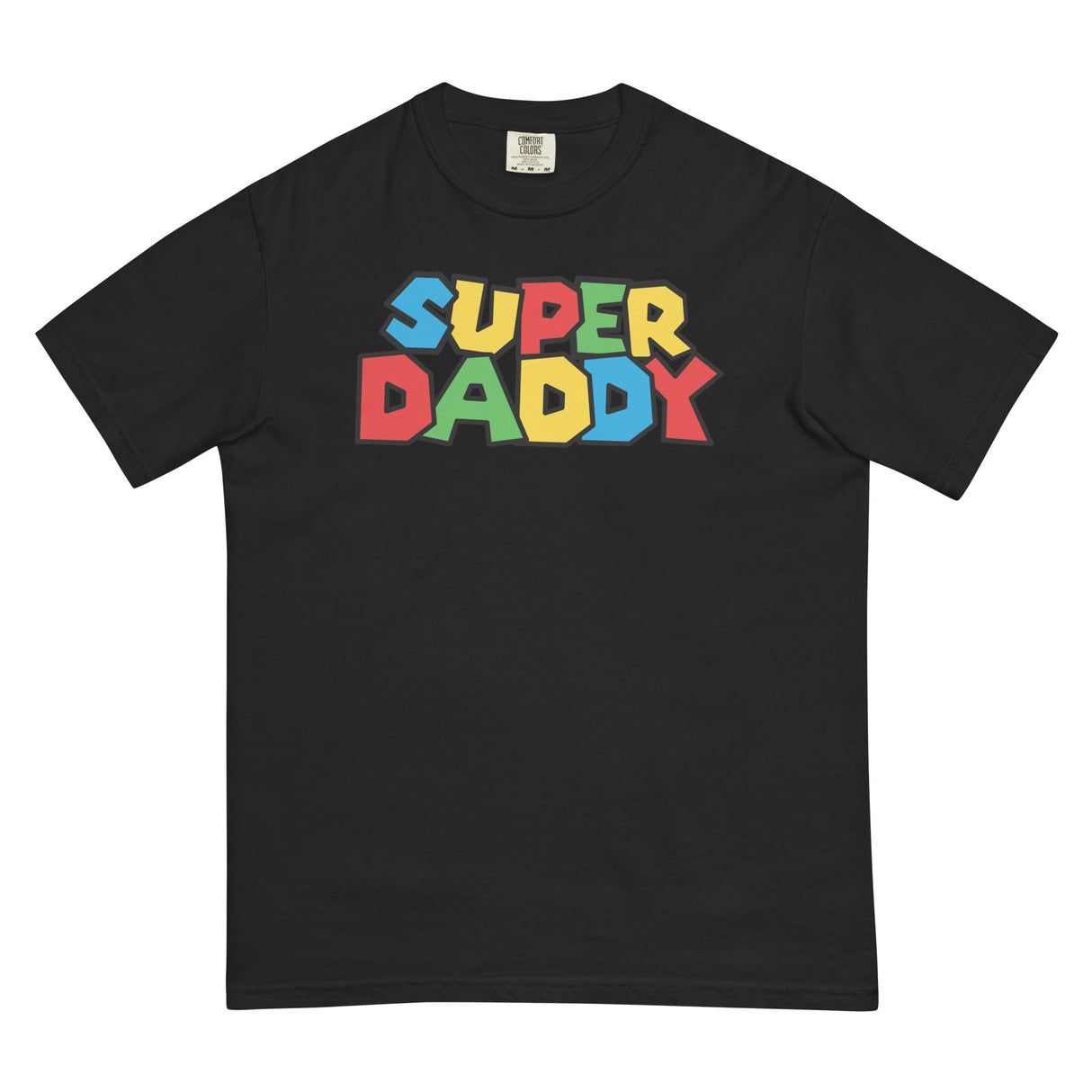 Super Daddy (Boxy Tee)-Boxy T-Shirt-Swish Embassy